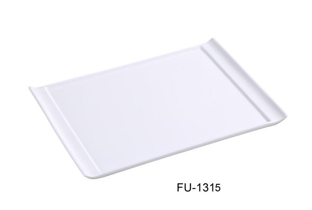 Yanco FU-1315 Fuji Display Plate, 15.75" x 11", Bone White (6/Case)