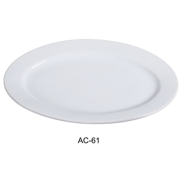 Yanco AC-61 ABCO Platter, 16"x11-1/4", Oval (12/Case)