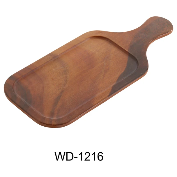 Yanco WD-1216 Serving Tray, 15-3/4" x 7", Bamboo Look (24/Case)
