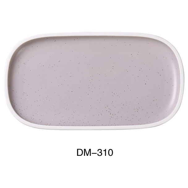 Yanco DM-310 Denmark Plate, 10"L x 5-1/2"W, (24/Case)