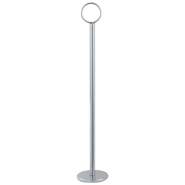 Winco TBH-12 Table Number Holder, 12"H, Stainless Steel