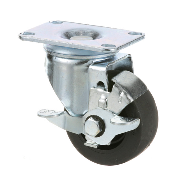 AllPoints 26-2373 Swivel Plate Caster, with brake, 3" dia., EACH