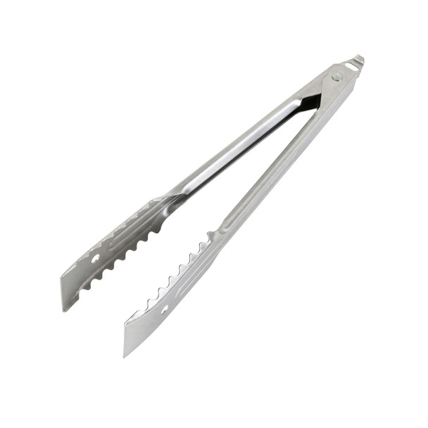 Edlund 6410HDL Gripper Tongs, 10", with lock, with retail tag, Stainless Steel
