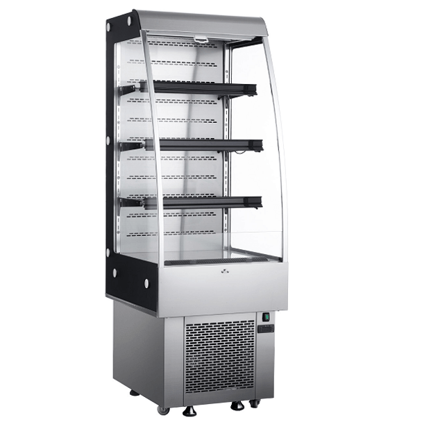Adcraft BDVACM-250 24" Vertical Air Curtain Merchandiser, 8.8 Cu./Ft.