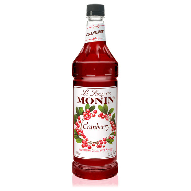 Monin Cranberry Syrup, 1 Liter Monin Cranberry Syrup, 1 Liter