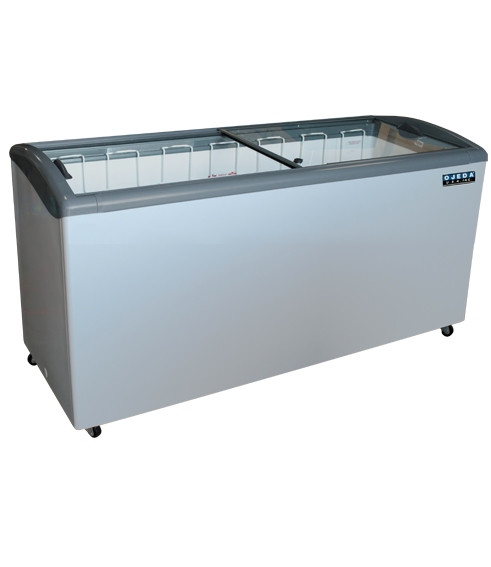 Ojeda NBH68 Ice Cream Merchandiser, 68-3/10" Width, 21 Cu. Ft. Capacity