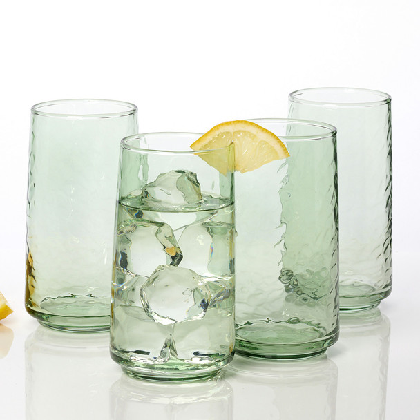 Anchor Hocking 15160L24 Brockhill Ice Tea Glass 18 oz. Green (8pc/Set) Anchor Hocking 15160L24 Brockhill Ice Tea Glass 18 oz. Green (8pc/Set)