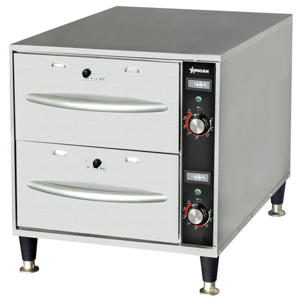 OMCAN FW-CN-0002 Freestanding Narrow Warming Drawer, 900W, 120V