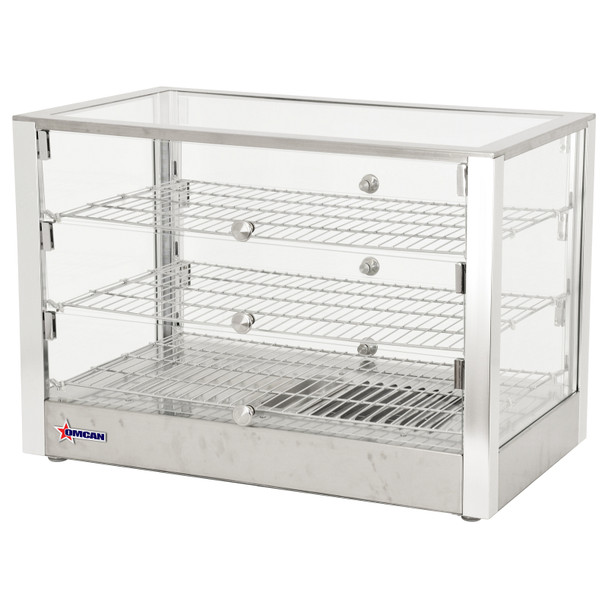OMCAN DW-CN-0115L Countertop Food Warmer/Display Case, 27-5/8"W, 110V OMCAN DW-CN-0115L Countertop Food Warmer/Display Case, 27-5/8"W, 110V