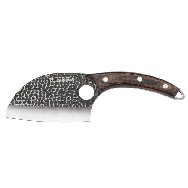Frieling M070958 Keeper Chef's Knife 9.8", Wood Handle, Leather Sheath