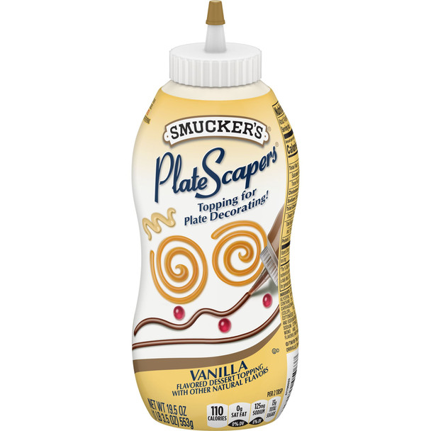 Smucker's Platescapers Vanilla, 19.5 Ounces Smucker's Platescapers Vanilla, 19.5 Ounces