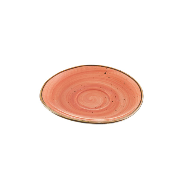 CAC TUS-2-CRL Tucson Saucer, 6-1/4" x 5-7/8", Coral (36/Case) CAC TUS-2-CRL Tucson Saucer, 6-1/4" x 5-7/8", Coral (36/Case)