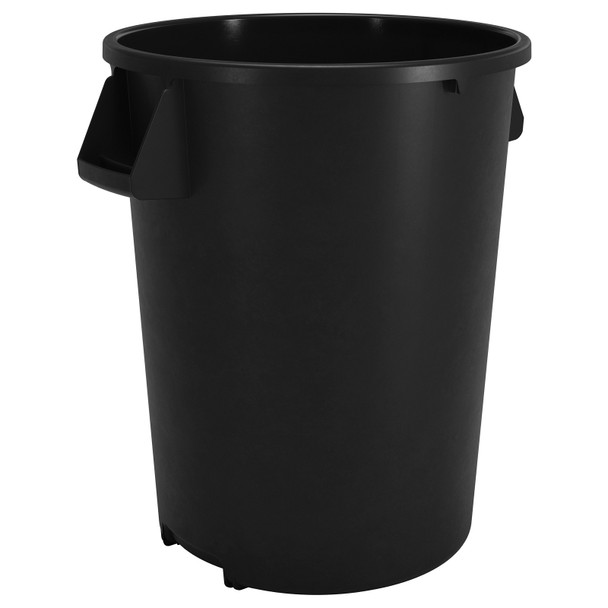 Carlisle 84104403 Bronco Round Trash Container, 44 gallon, Black Carlisle 84104403 Bronco Round Trash Container, 44 gallon, Black
