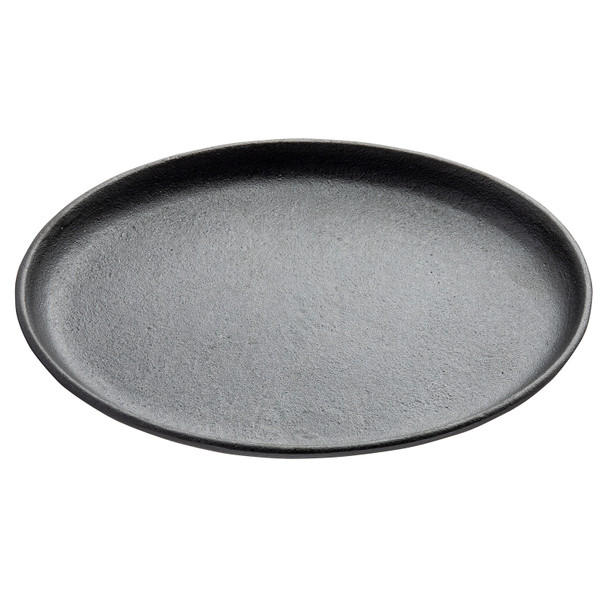 Tablecraft 10746 Sizzle Platter, oval, cast iron, 9"x6"x3/4"