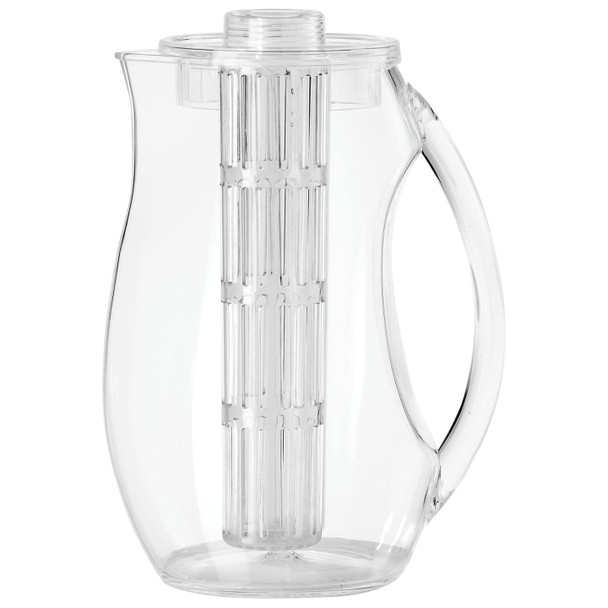 OGGI 5521 Crystal Clear Pitcher with Infusion Tube 3L OGGI 5521 Crystal Clear Pitcher with Infusion Tube 3L