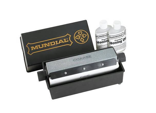 Mundial ZH080 Multi Hone Kit Rotating Sharpener, 8", (3) stones Mundial ZH080 Multi Hone Kit Rotating Sharpener, 8", (3) stones