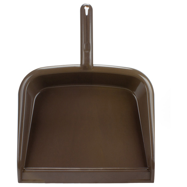 Carlisle 361440EC01 Sparta Dust Pan , 13.78"x10.04", Plastic, Brown
