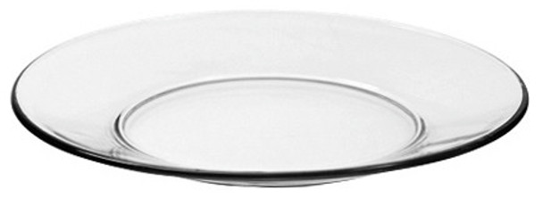 Anchor Hocking 842U Luncheon Plate, 8" dia., round, glass, clear, Swedish Anchor Hocking 842U Luncheon Plate, 8" dia., round, glass, clear, Swedish