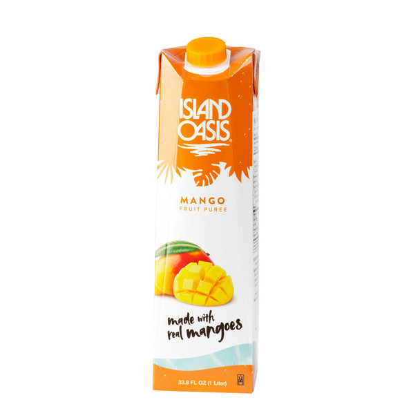 Island Oasis Mango Puree Mix, 1 Liter