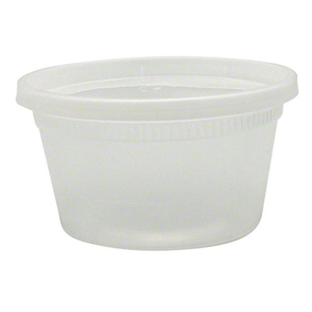 Empress 12oz Heavy Duty Deli Containers Clear Combo Pack (240/Case)