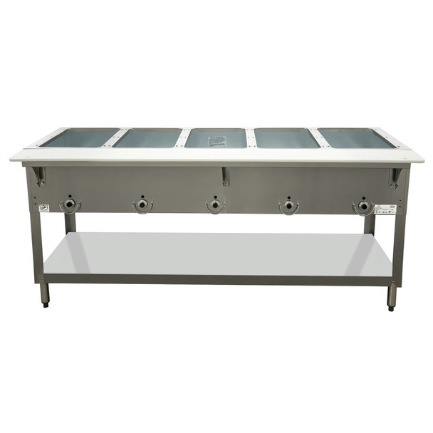 Duke E305SW Aerohot Hot Food Station, Electric, 72-3/8"W, 5 Wells