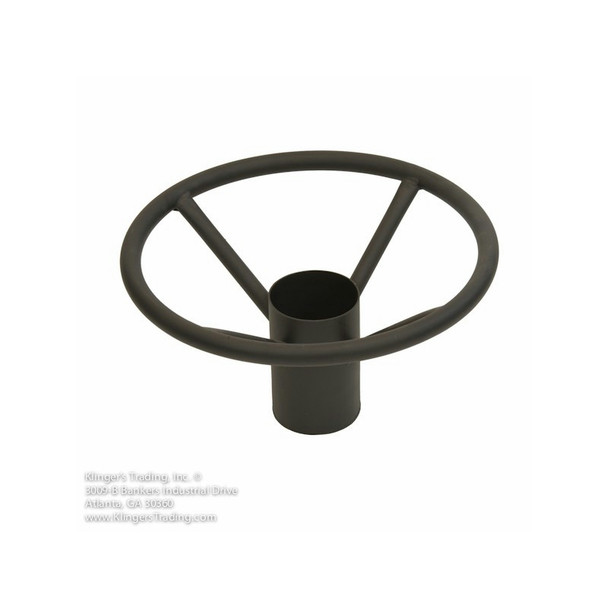 Klinger Foot Rest, 4" column, powder coated cast iron Klinger Foot Rest, 4" column, powder coated cast iron