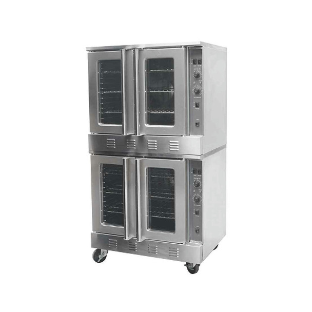 Sapphire SE-CO2D Gas Convection Oven, Double-deck, 38"W