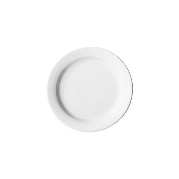 Winco BPR-55NR Birkhall, Plate, 5-1/2" dia., Narrow Rim, (36/Case)