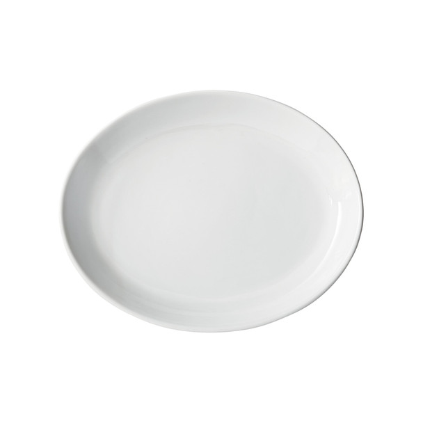 Winco OKP-105PL Brechia, Platter, 10-1/2"L, Coupe, (24/Case)