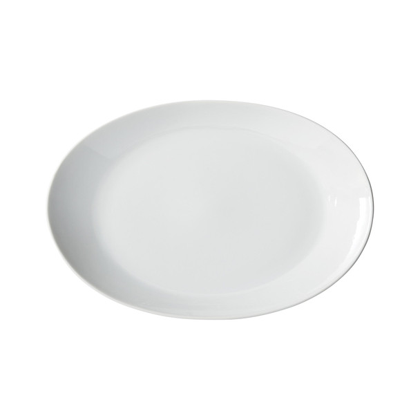 Winco OKP-11PL Brechia, Platter, 11"L, Coupe, (12/Case)
