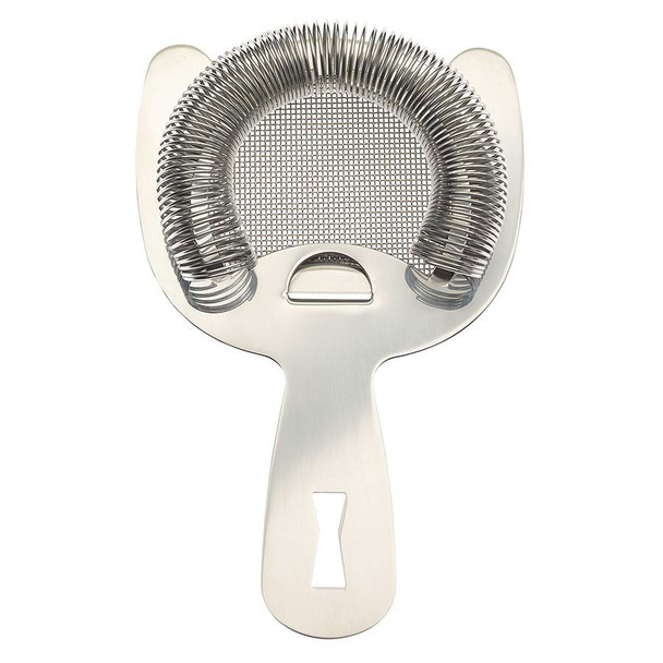 Barfly M37185 Fine Mesh Spring Bar Strainer, 6", Stainless Steel