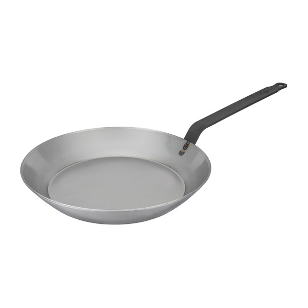 Matfer Bourgeat Black Carbon Steel Frying Pan, 9 1/2"