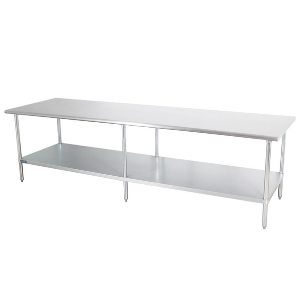 Sapphire SMT-36108G Work Table, 36"x108"x35.5", Galvanized Undershelf