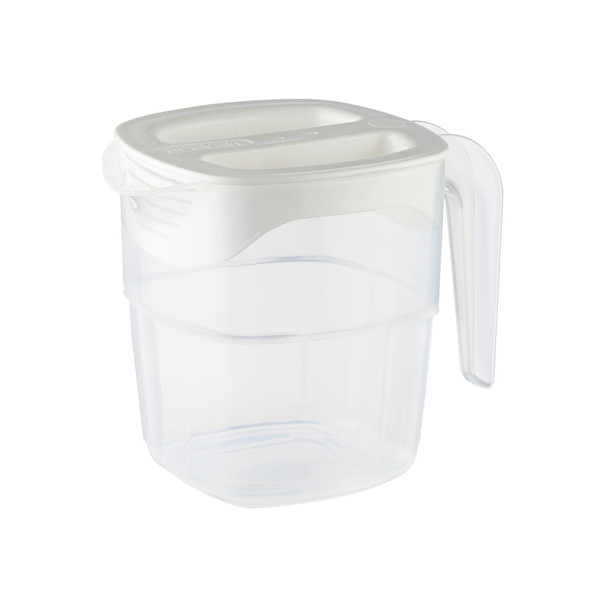 Araven 11401 34 oz. Pitcher With Handle, Translucent, With Lid