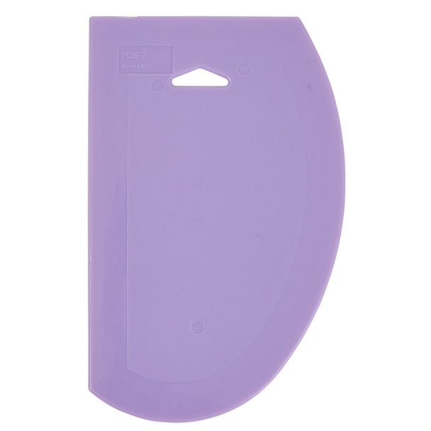 Winco PDS-7P Dough Scraper, 7-1/2" X 4-3/4", Allergen Free, Plastic, Purple Winco PDS-7P Dough Scraper, 7-1/2" X 4-3/4", Allergen Free, Plastic, Purple
