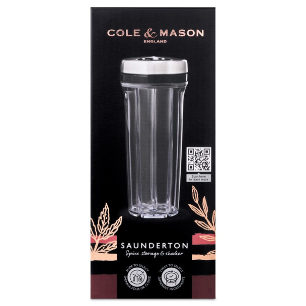 Cole & Mason H122116 Spice Storage & Spicer, 5 Chambers Cole & Mason H122116 Spice Storage & Spicer, 5 Chambers