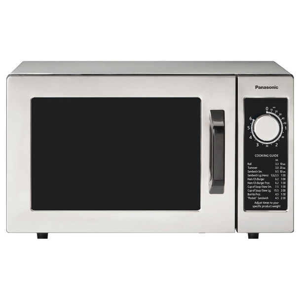 Panasonic NE-1025F Microwave Oven, 1000 watts, w/6 min. Dial Control