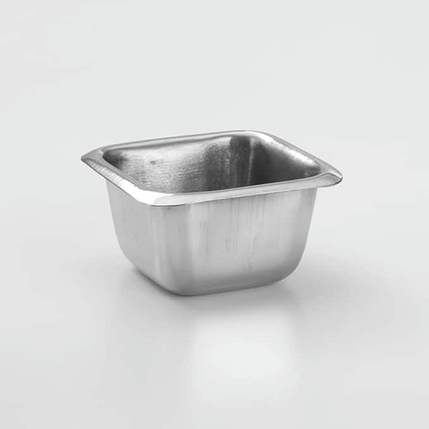 American Metalcraft SSC25 Sauce Dish, 2-1/2 oz, 2-3/8" x 1-3/8", Square, Stainless Steel