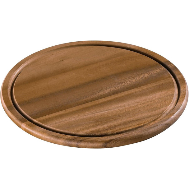 Frieling M055078 Cheese/Steak Plate, 12" dia., acacia Frieling M055078 Cheese/Steak Plate, 12" dia., acacia