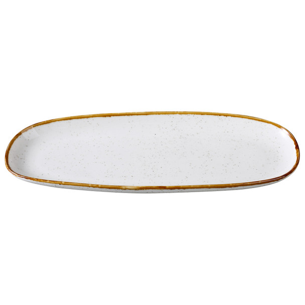 Yanco GL-215 Glory Plate, 14 1/8"x 5 3/8", Oval, (12/Case)
