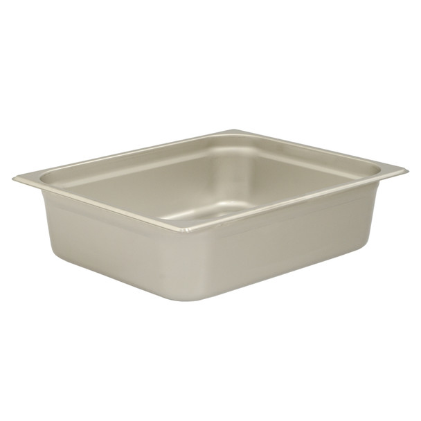Browne 98124 Steam Table Pan, 1/2 size, 4" deep, 25 ga