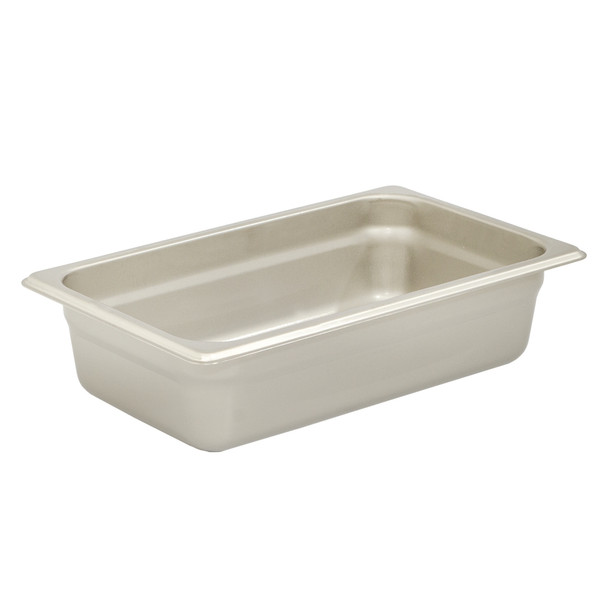Browne 98142 Steam Table Pan, 1/4 size, 2-1/2" deep, 25 ga