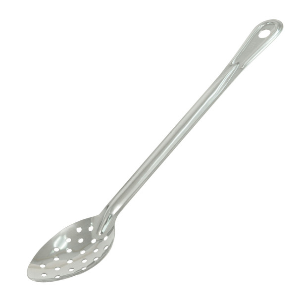 CAC SBHP-13 Basting Spoon, 13", Perforated, Stainless Steel