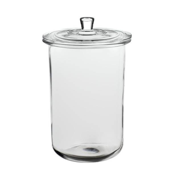Anchor Hocking 14910L24 Goode Sundry Jar with glass Lid, 1 gal., glass