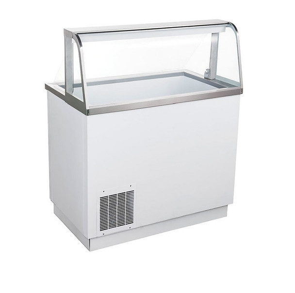 Adcraft USDP-47 47" U-Star Ice Cream Dipping Cabinet - 4 Gal. Cans