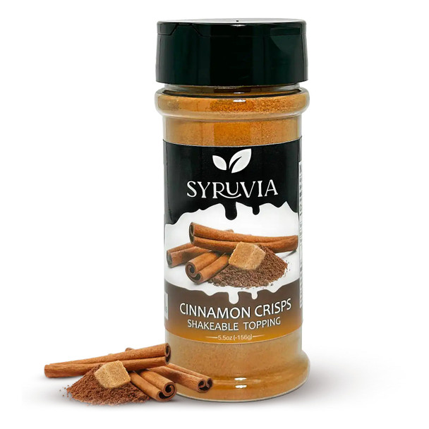 Syruvia SY-8175 Shakable Topping Cinnamon Crisps 5.5 oz Syruvia SY-8175 Shakable Topping Cinnamon Crisps 5.5 oz