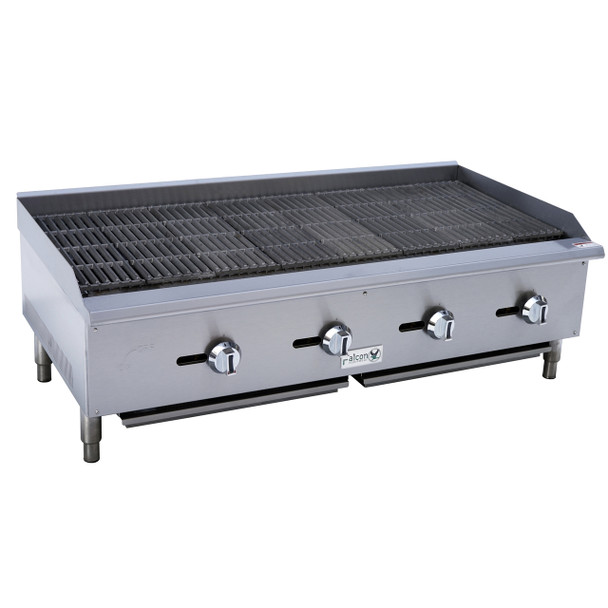 FALCON ACB-48 Char Broiler, gas, radiant, 48"W, (4) steel U-shape burner FALCON ACB-48 Char Broiler, gas, radiant, 48"W, (4) steel U-shape burner