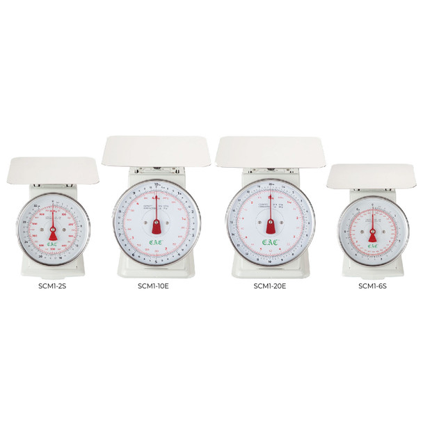 CAC SCM1-10E Mechanical Portion Control Scale, 10 LB
