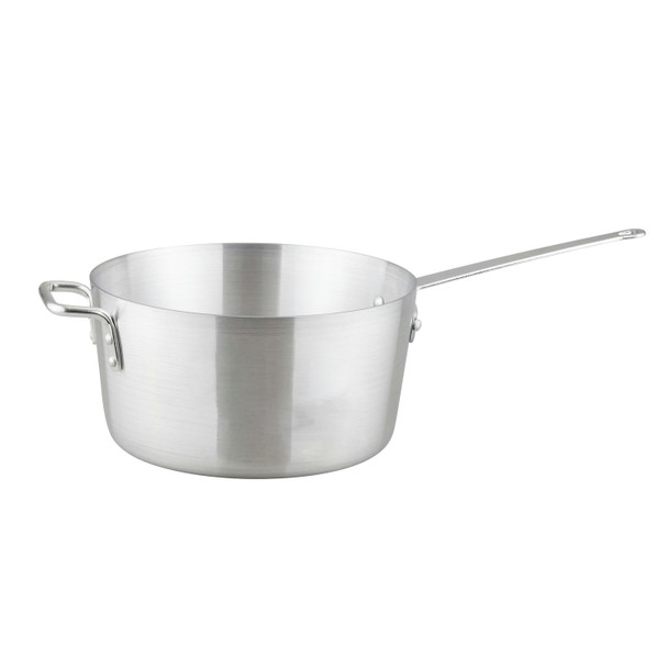 CAC A9SA-3-10 Aluminum Saucepan, 10 QT, No Cover