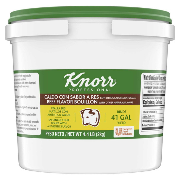 Knorr Caldo Sabor De Res Beef Base/Bouillon, 4.4 Pound